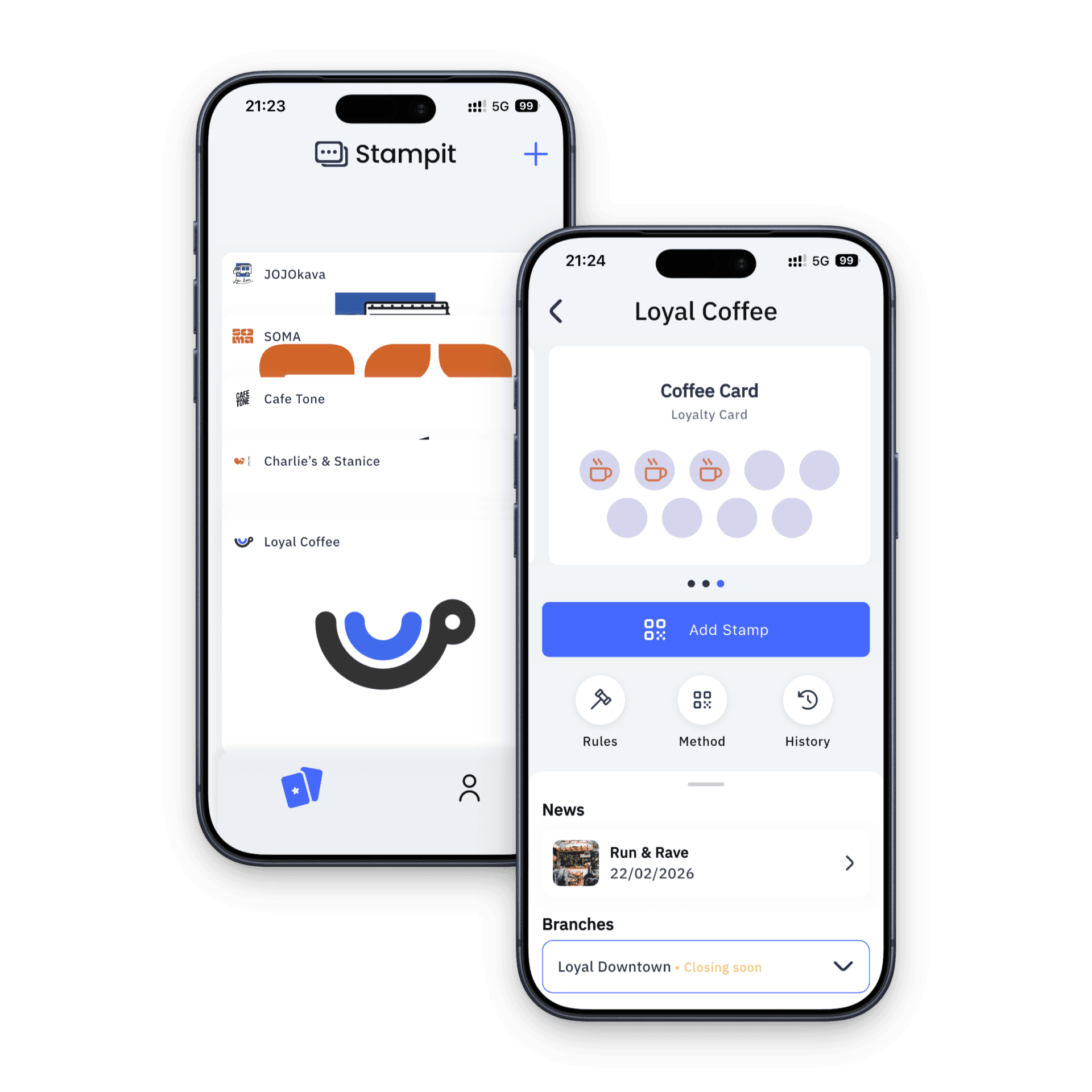 Stampit | Digital Loyalty Cards for Apple & Google Wallet