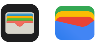 Apple Wallet and Google Wallet